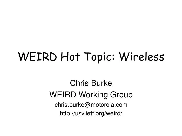 weird hot topic wireless