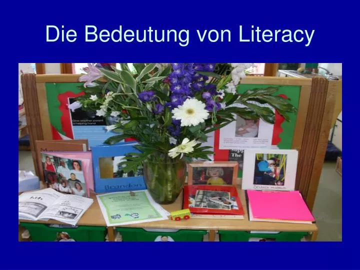 die bedeutung von literacy