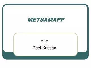 metsamapp