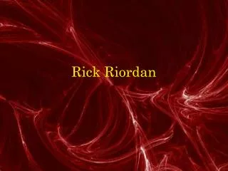 rick riordan