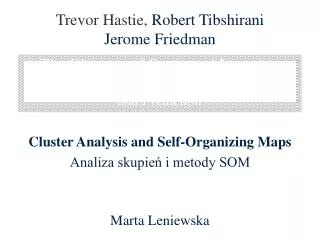 the element of statistical learning data mining inference and prediction