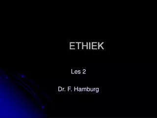 ethiek