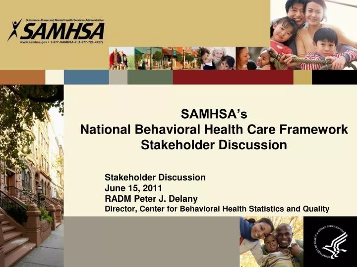 samhsa s national behavioral health care framework stakeholder discussion
