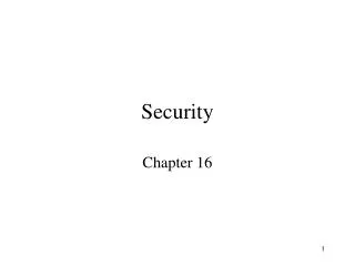 security