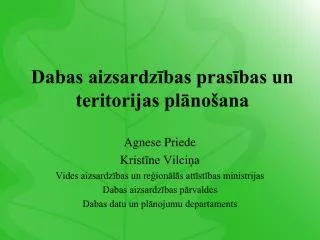 dabas aizsardz bas pras bas un teritorijas pl no ana