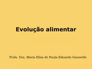 evolu o alimentar