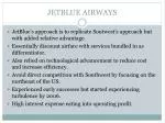 JETBLUE AIRWAYS - slide 1