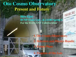Hiro Ejiri RCNP Osaka Univ., &amp; JASRI Spring 8 For the ELEGANT Collaboration