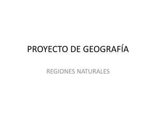proyecto de geograf a