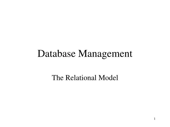 database management