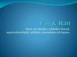lag r tt