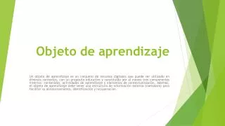 objeto de aprendizaje