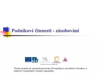podnikov innosti z sobov n