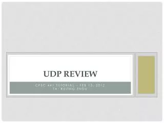 Udp review