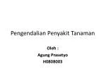 Pengendalian Penyakit Tanaman - slide 1