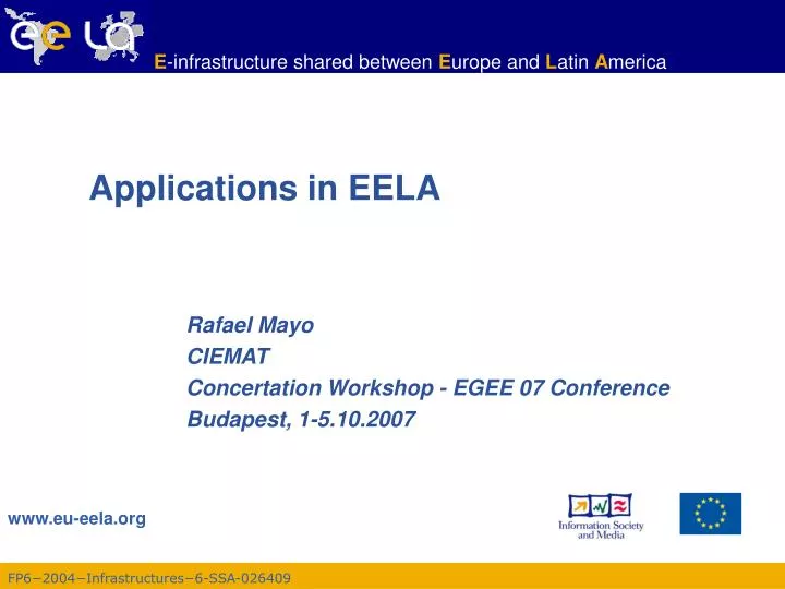 applications in eela