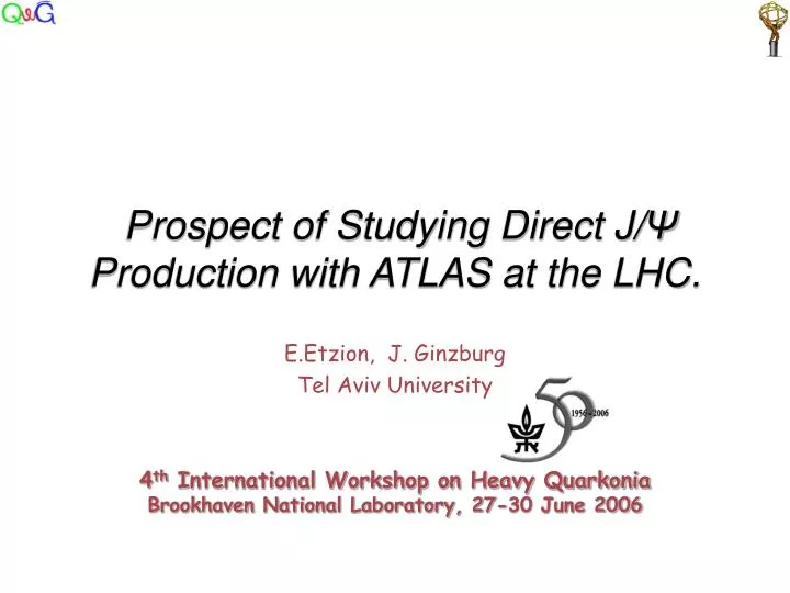 prospect of studying direct j production with atlas at the lhc