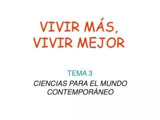 vivir m s vivir mejor