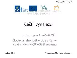 e t vyn lezci