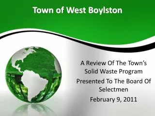 Town of West Boylston