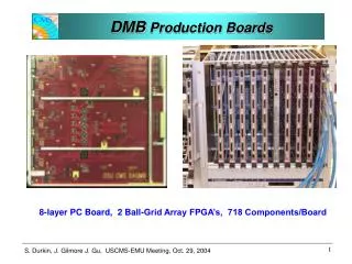 DMB Production Boards