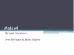 Malawi - slide 1