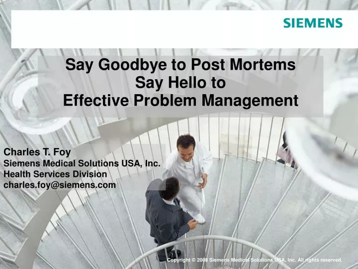 say goodbye to post mortems say hello to effective problem management