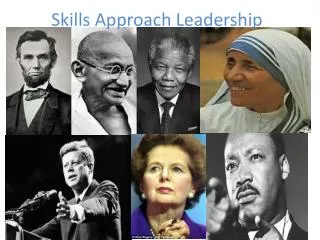 Skills Approach Leadership