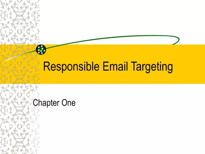 responsible email targeting