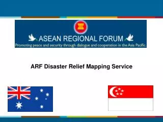 ARF Disaster Relief Mapping Service
