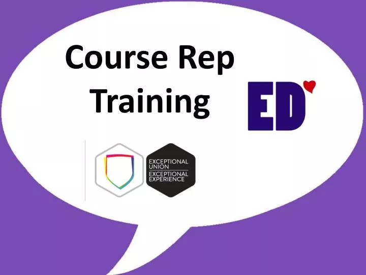 course rep training