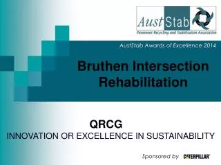 Bruthen Intersection Rehabilitation