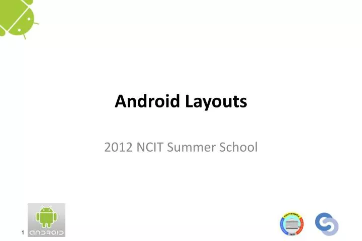 android layouts