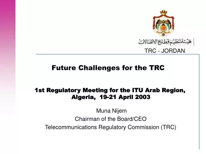 future challenges for the trc
