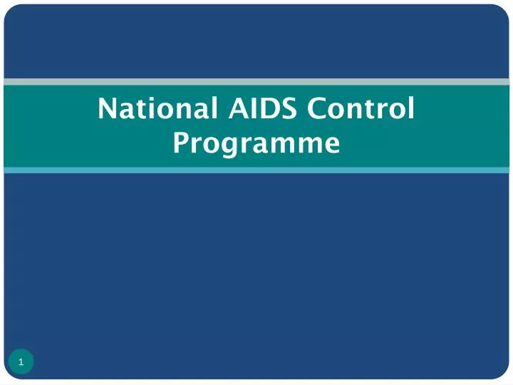 national aids control programme