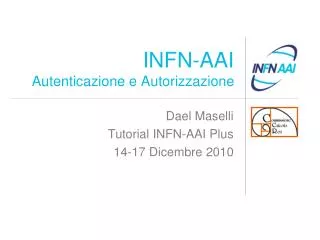 infn aai autenticazione e autorizzazione