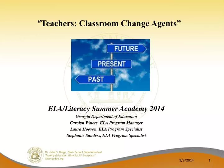 teachers classroom change agents