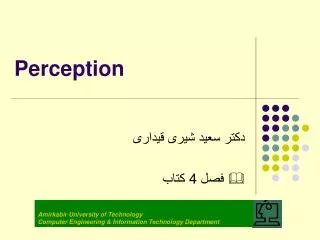 perception