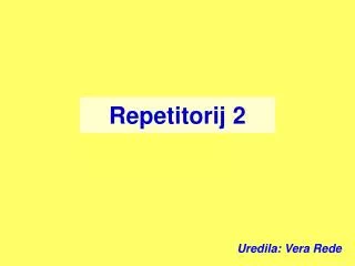 Repetitorij 2