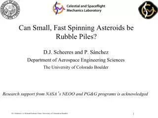 Can Small, Fast Spinning Asteroids be Rubble Piles?