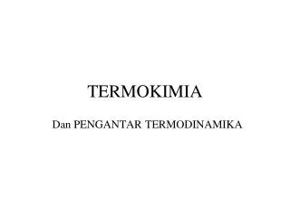 termokimia