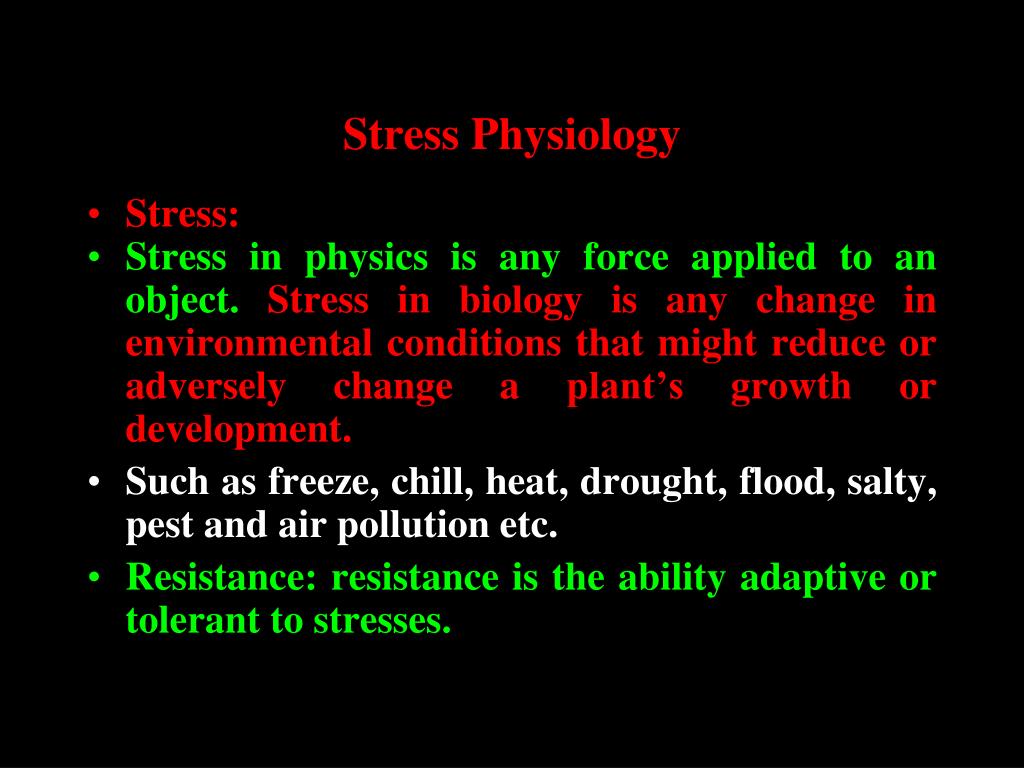 PPT - Stress Physiology PowerPoint Presentation, free download - ID:3874817