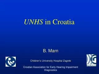 UNHS in Croatia