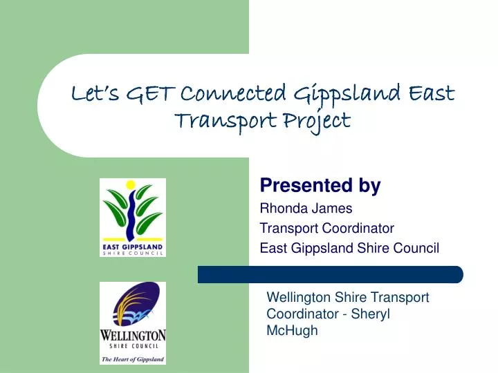 let s get connected gippsland east transport project