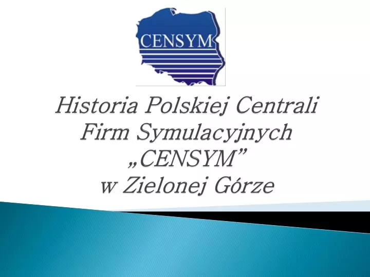 historia polskiej centrali firm symulacyjnych censym w zielonej g rze