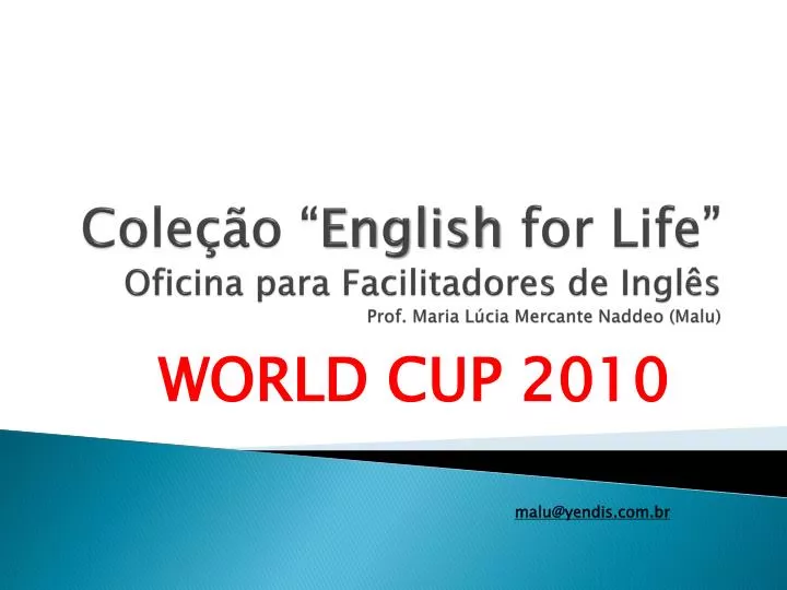 cole o english for life oficina para facilitadores de ingl s prof maria l cia mercante naddeo malu