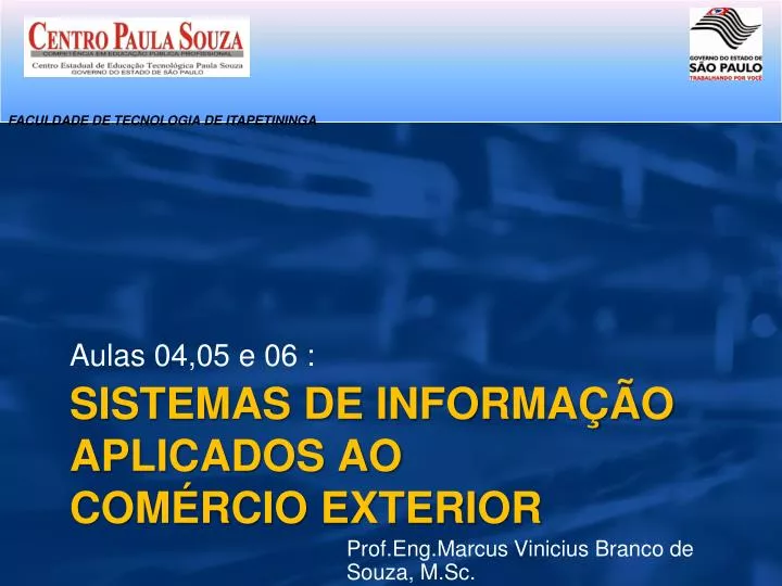 sistemas de informa o aplicados ao com rcio exterior