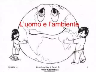 l uomo e l ambiente