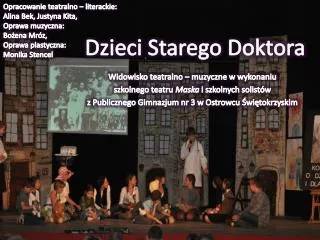 dzieci starego doktora