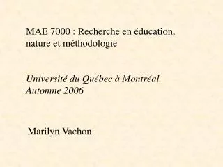 marilyn vachon